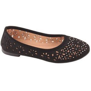 BRAND NEW BELLADIA CUT-OUT DESIGN ROUND TOE SLIP-ON FLAT